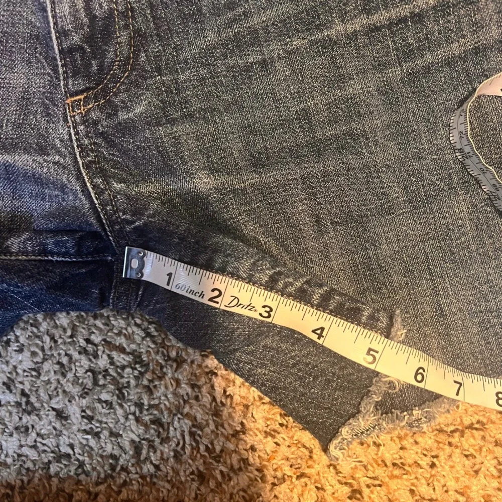 Gap 1969 Women's Dark‎ Wash Sexy Boyfriend Denim Cutoff Shorts Size 30R